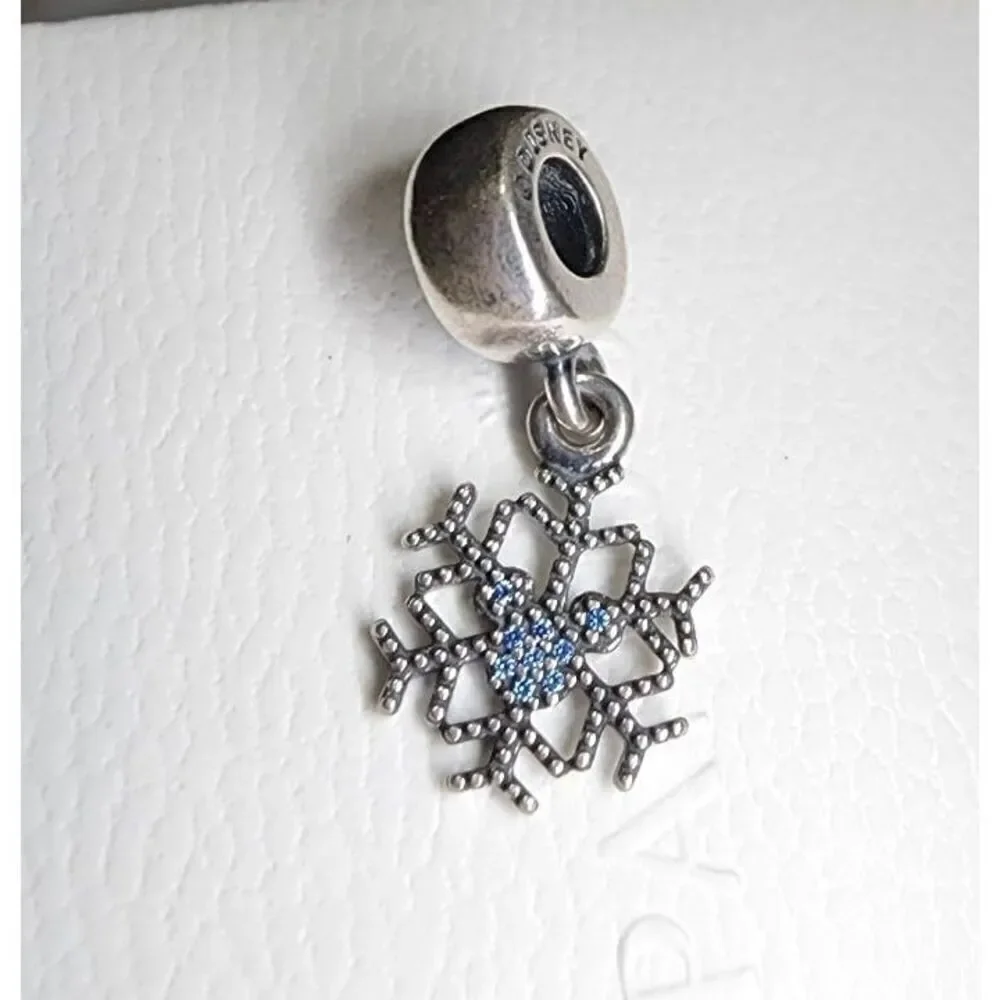 Pandora X Disney Mickey's Sparkling Snowflake .925 Sliver